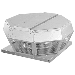 Крышный вентилятор с горизонтальным выпуском ROOF-H
